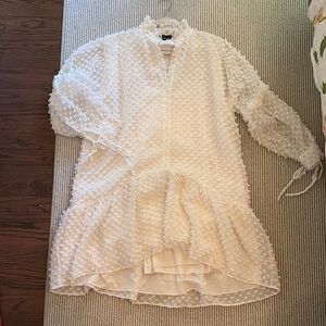 Sister Jane Textured Long Sleeve Dress